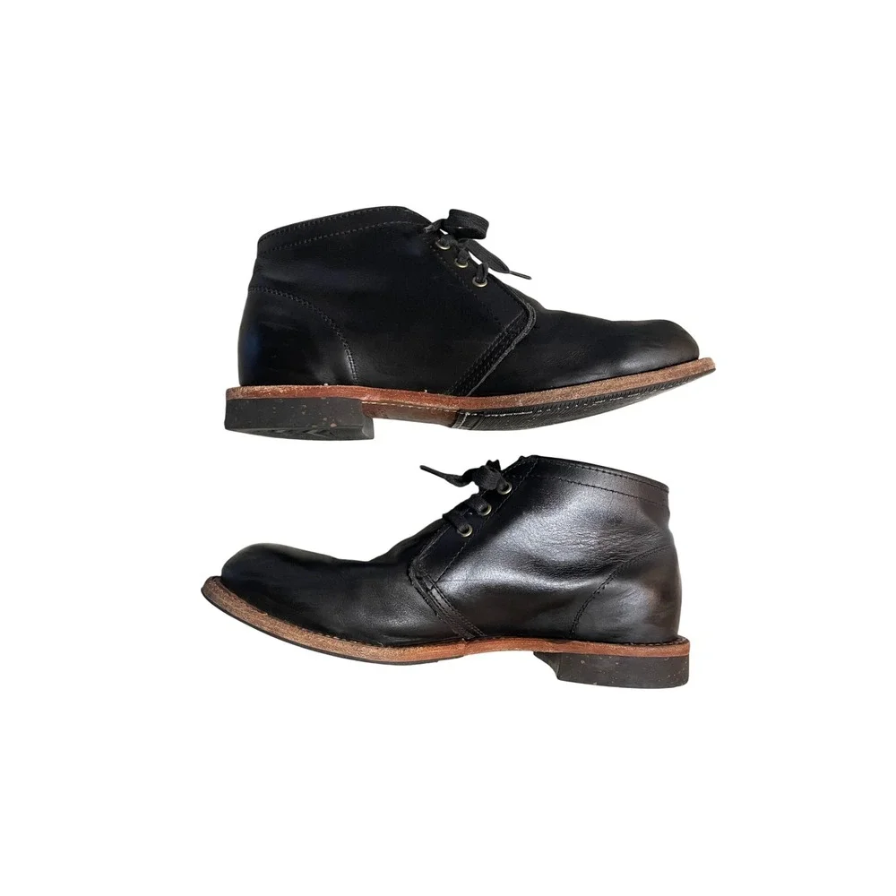 Chippewa Originals 1901G55 Black Leather Chukka Dress Boots Mens 10.5 D USA